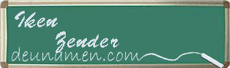 Iken Zender Visitenkarte